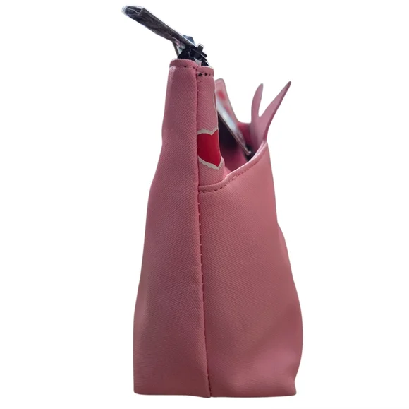 Marc Tetro - NEW Pink Cat Travel / Cosmetic Bag - Picture 6 of 7